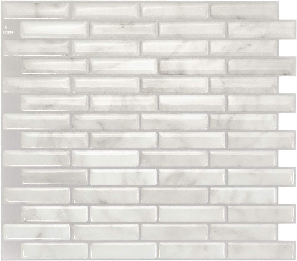 Marble 3D Adhesive Peel and Stick Tile