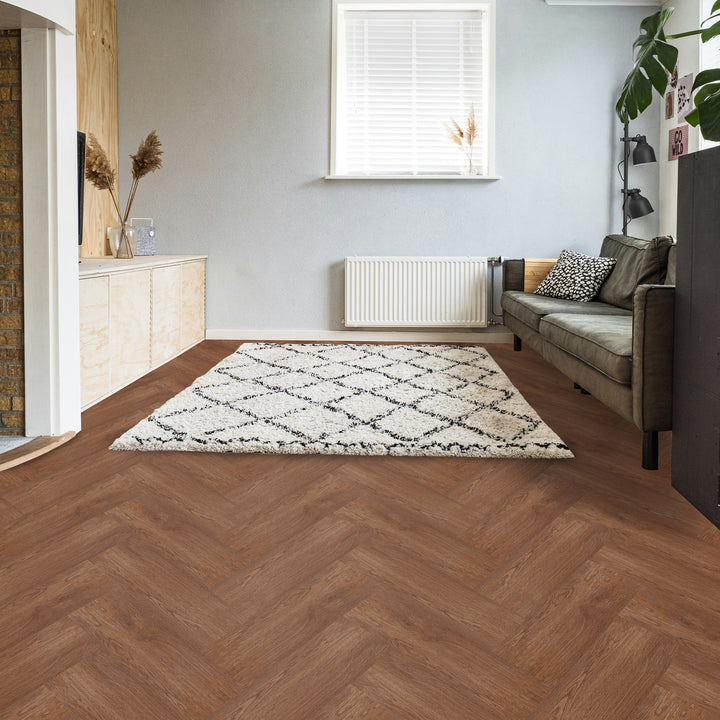 The appearance following the installation of the living room