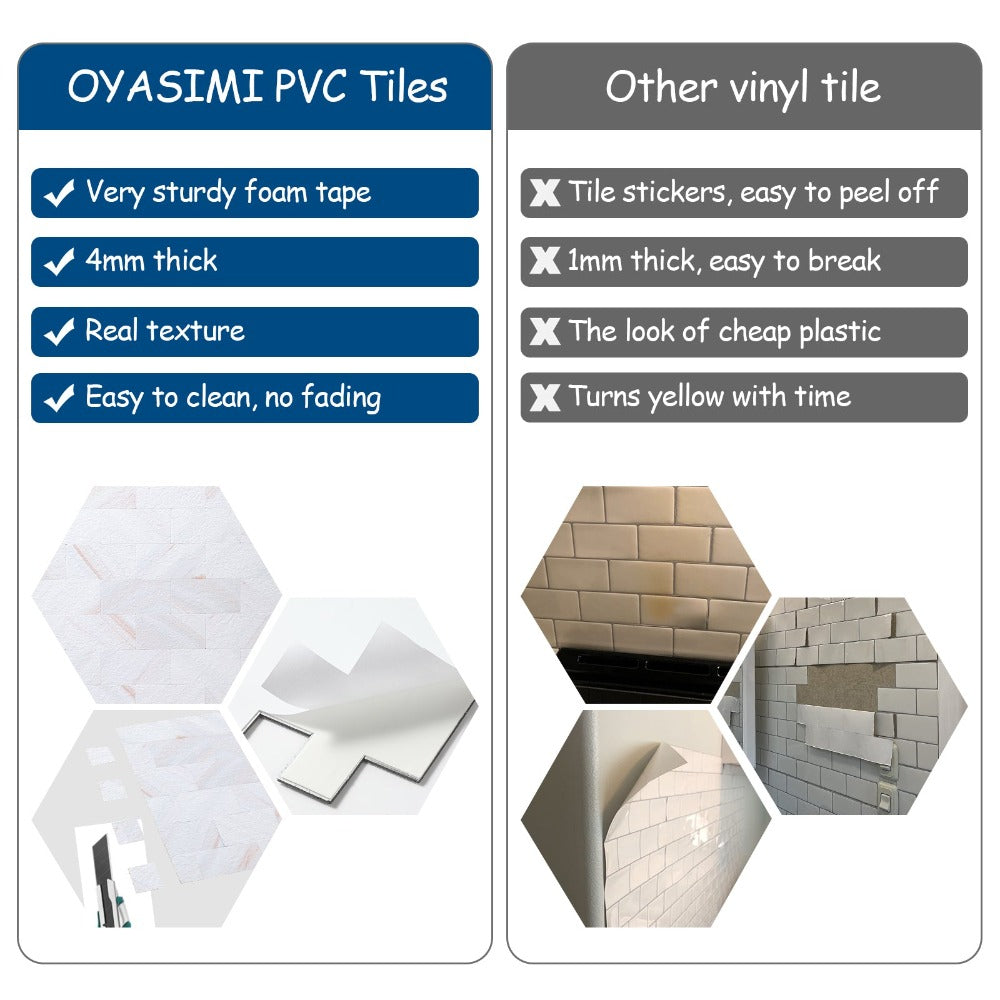 Wall Backplash Tiles Advantages