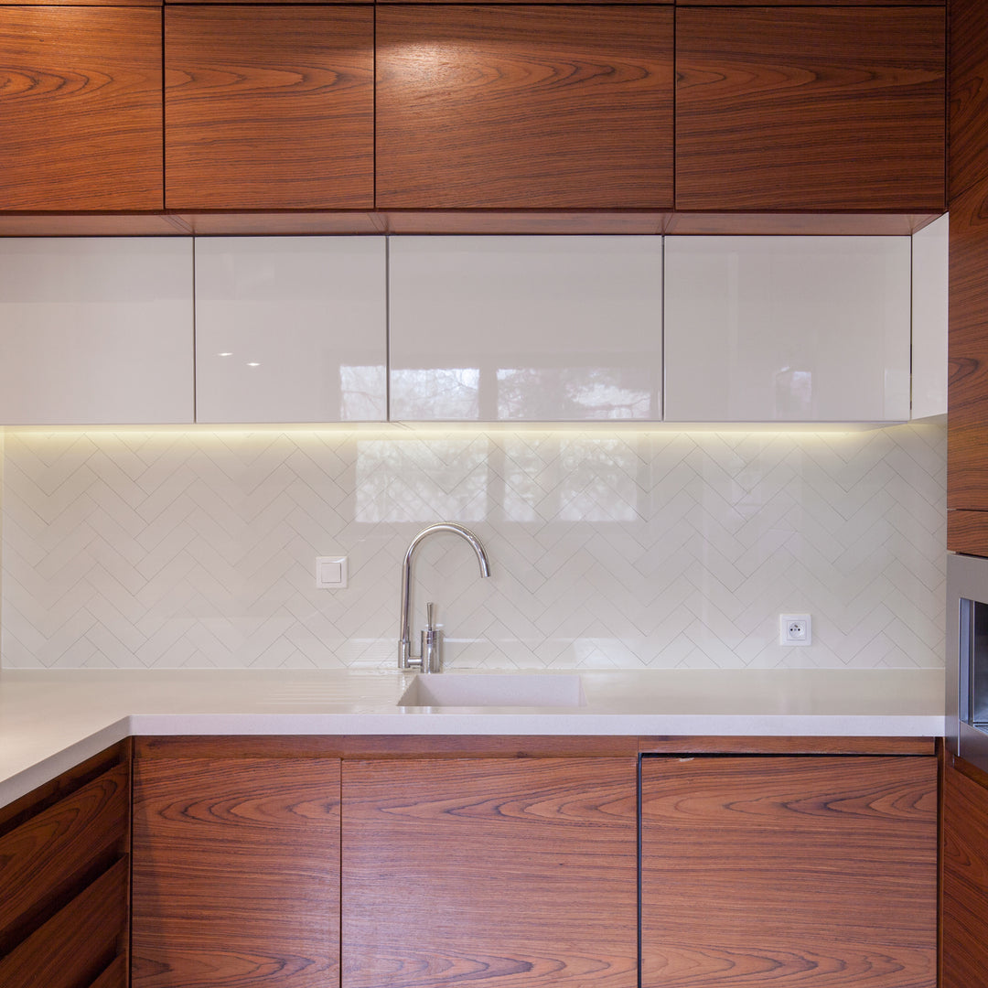 Luxurious finish for kitchen applications