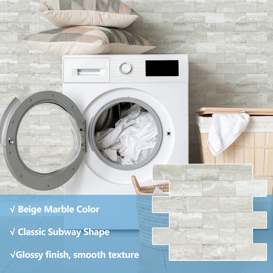 The outcome of the application within the laundry room