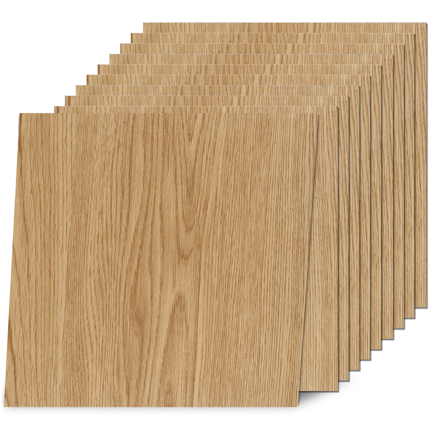 Natural Maple Peel and Stick Floor Tile