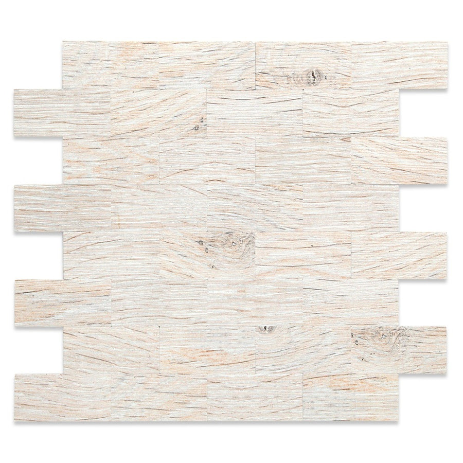 Ash Wood Peel and Stick Wood Tile