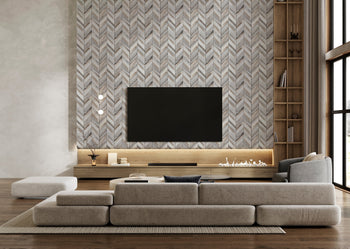 herringbone tile stick on living room