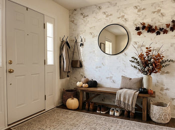 peel and stick tile for hallway