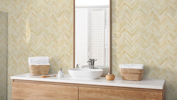 peel and stick herringbone tile for bathroom
