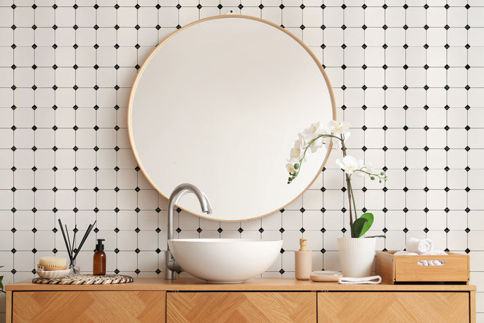 peel and stick tile for bathroom