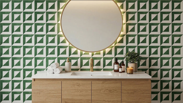 peel and stick tile for bathroom