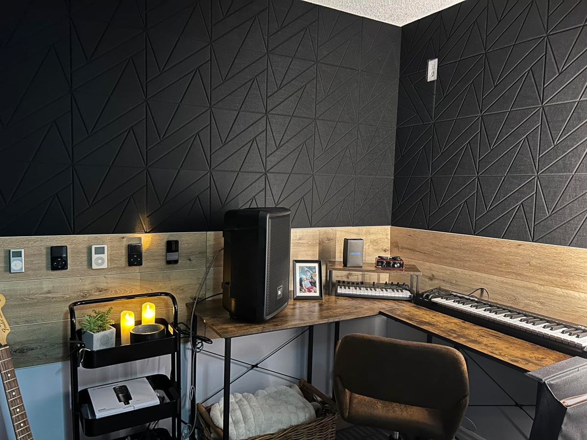 3D Wall Panels for Home Office