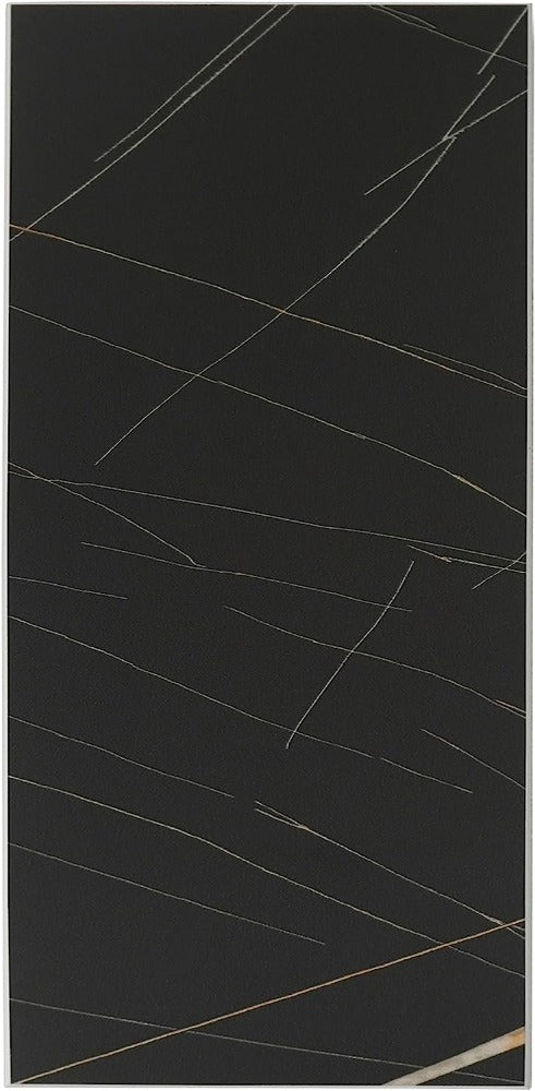 Glossy Noir Peel and Stick Tile