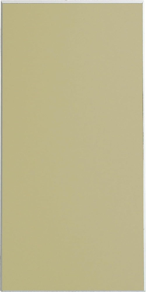 Glossy Almond Peel and Stick ubway Solid Color Backsplash