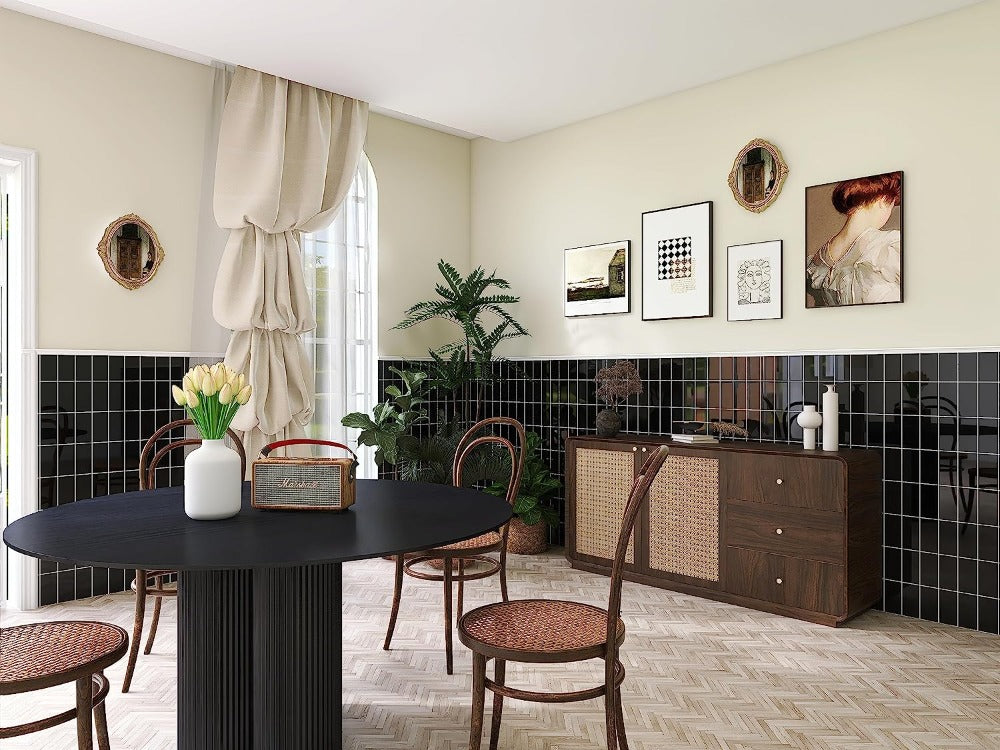 Stone Texture Backsplash Tiles For Living  Room