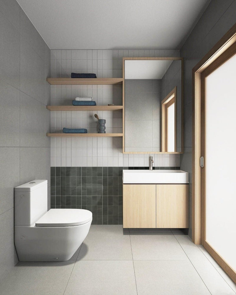 Stone Texture Backsplash Tiles For Bathroom