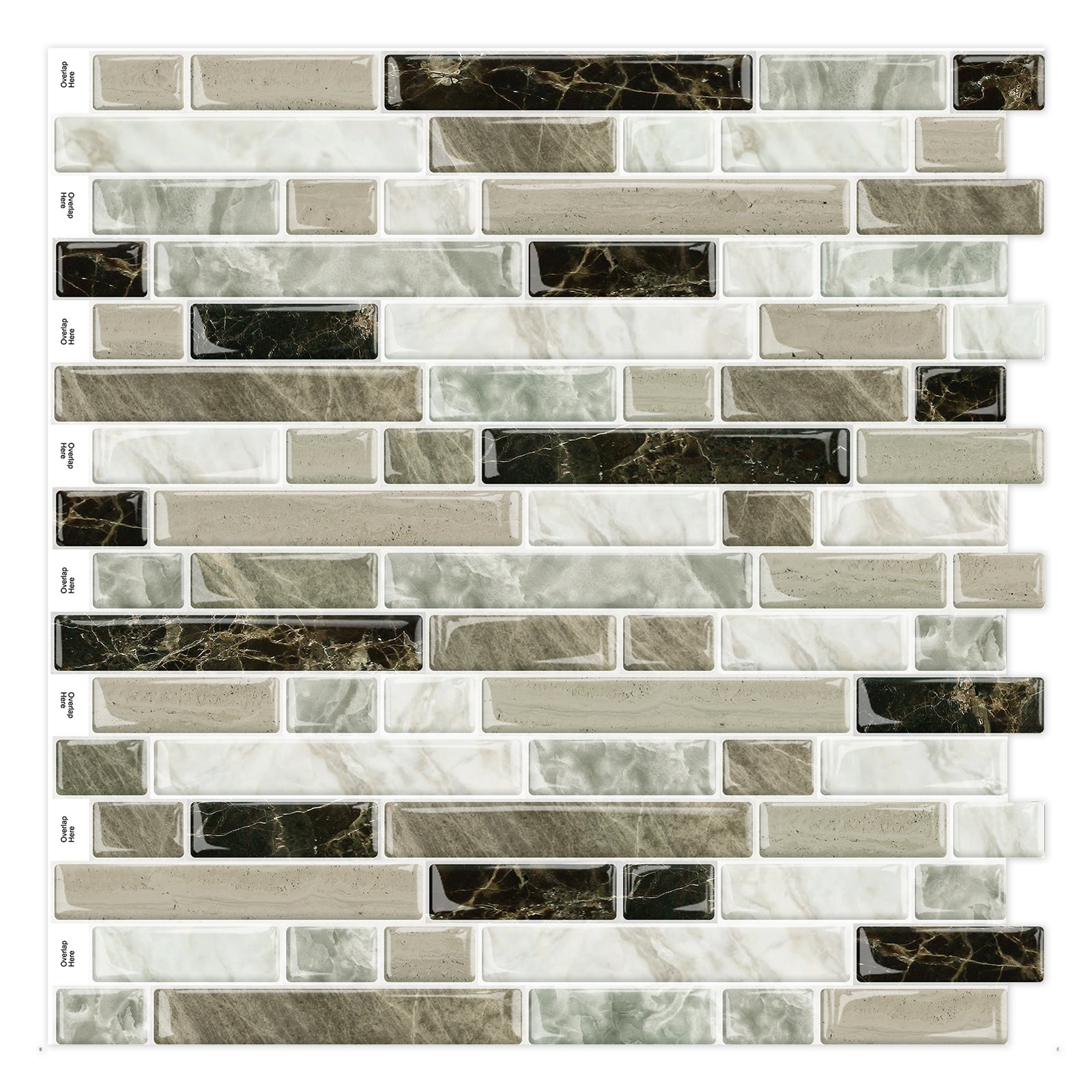 Marble Beige&Brown 3D Vinyl tile