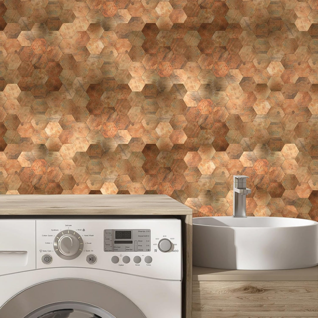 peel and stick tile for laundry room