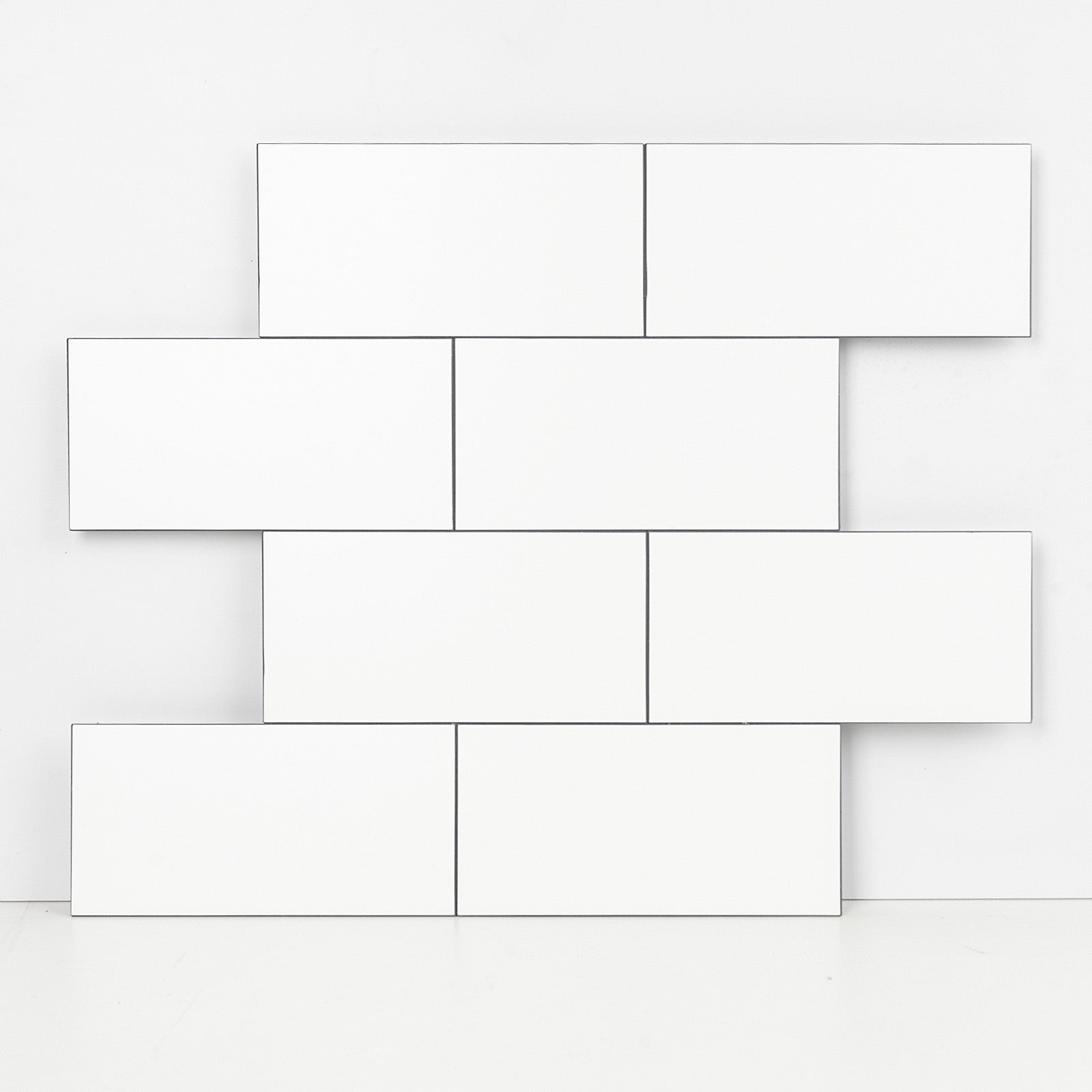 white subway tile