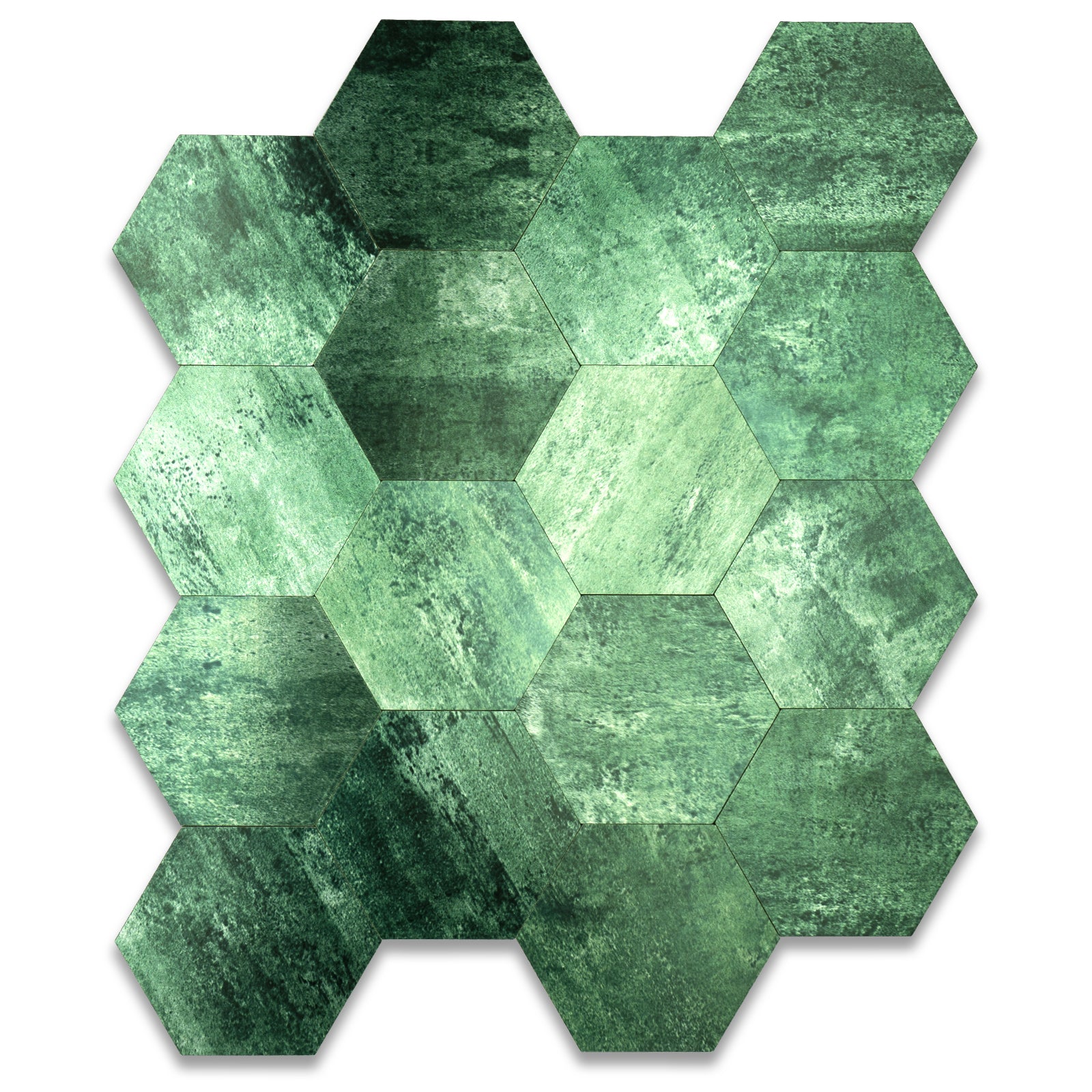 peel and stick hexagon tiles