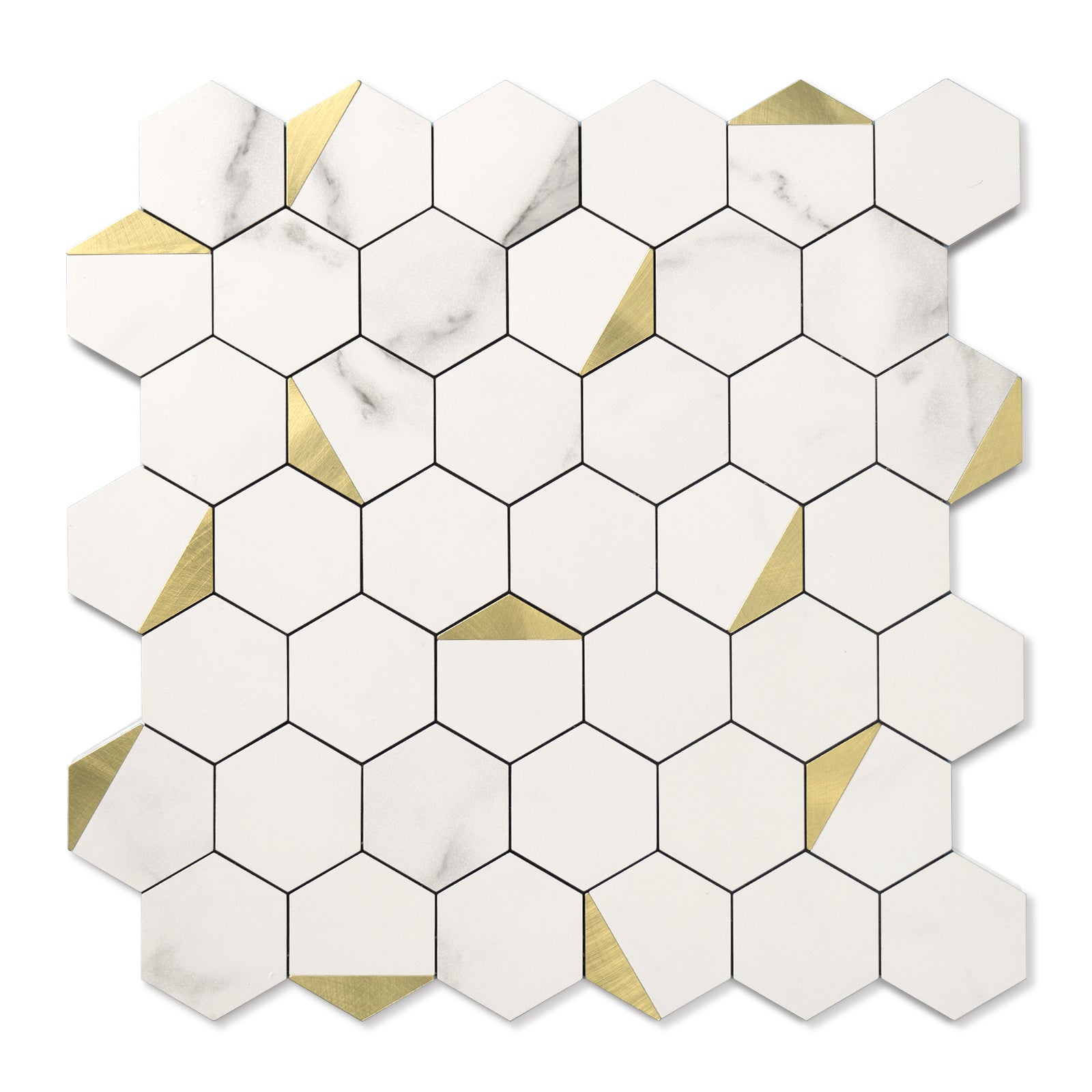 peel and stick hexagon tiles