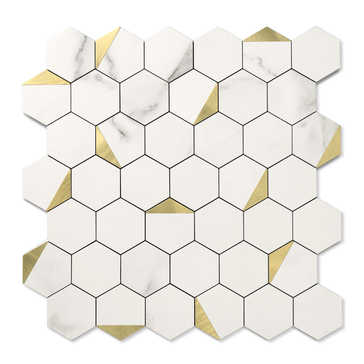 peel and stick hexagon tiles