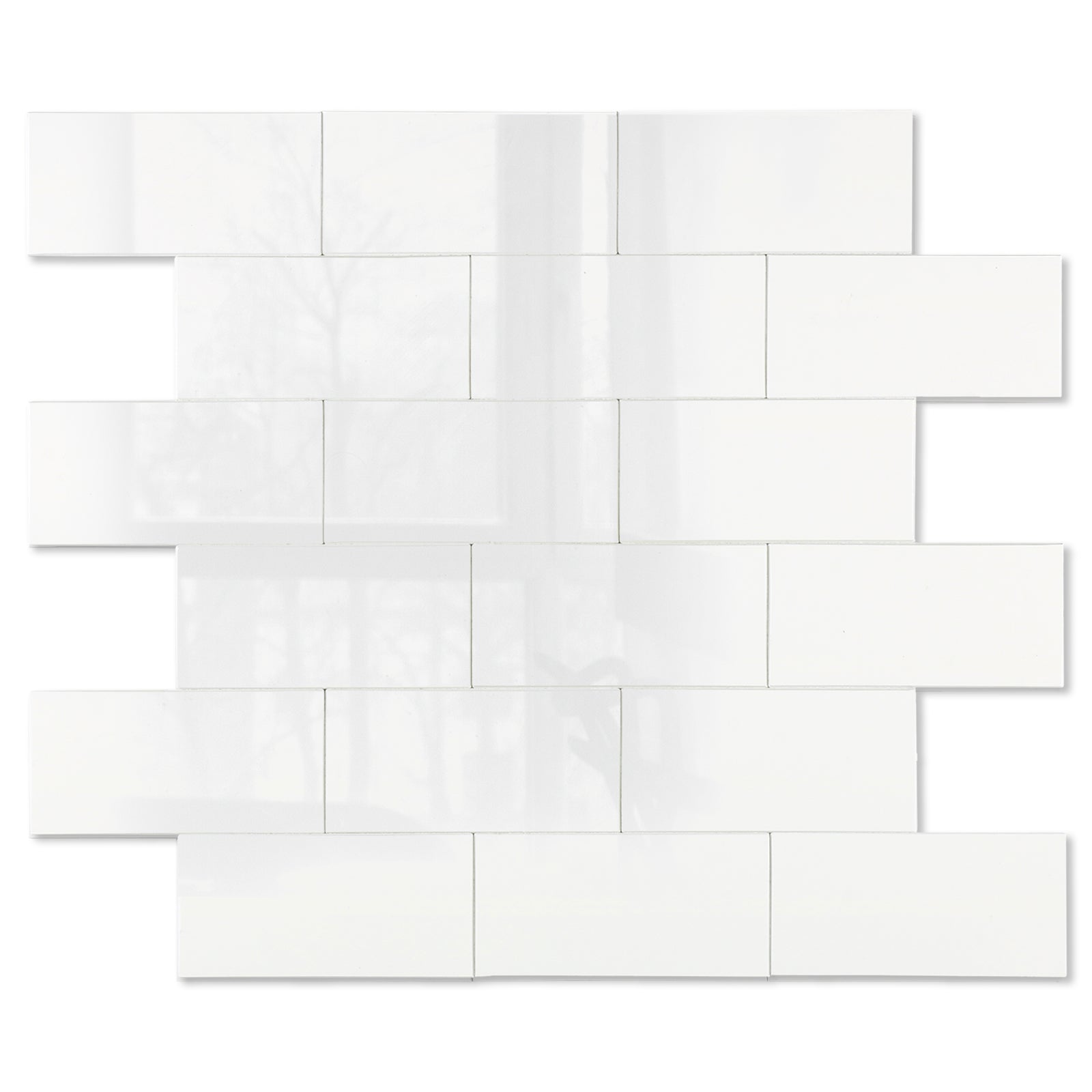 Polished Cream White Subway Tiles 
