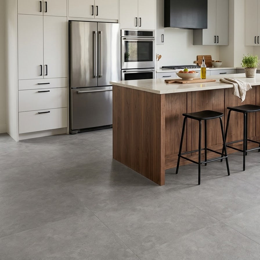 peel and stick floor tile for kitchen