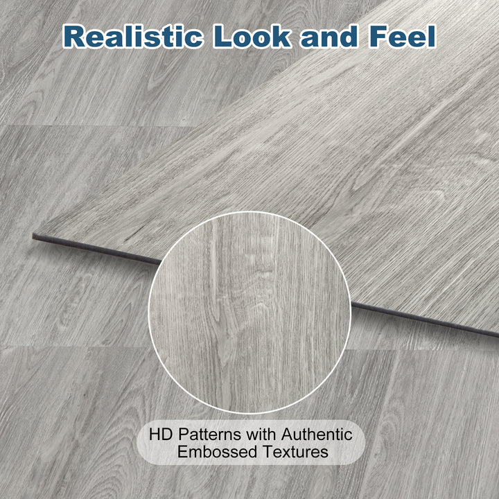 Embossed texture floor surface