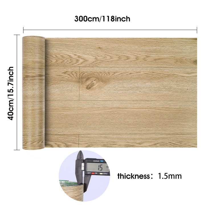 peel and stick floor tile size