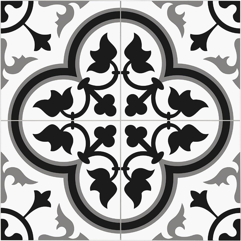 Grey & White Peel and Stick Backsplash