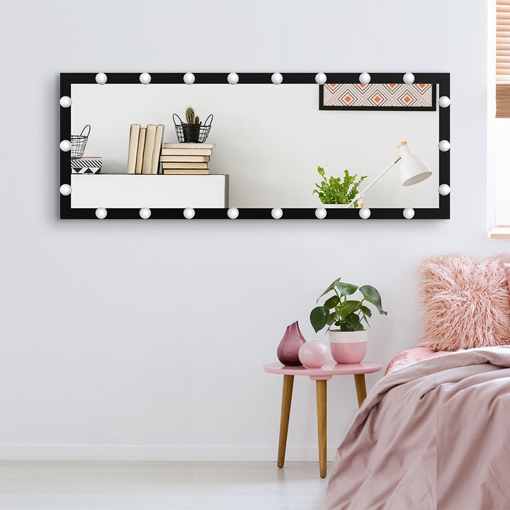 Hollywood Style Full Length Vanity Mirror With LED Light Bulbs