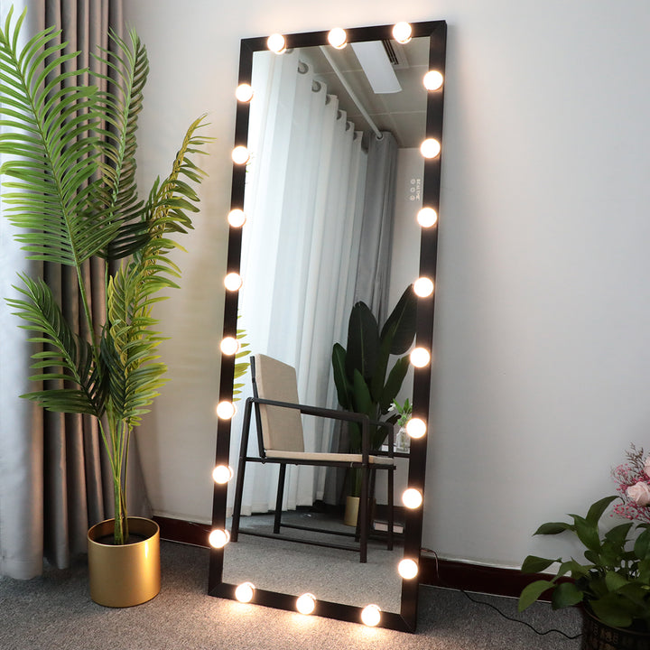 Hollywood Style Full Length Vanity Mirror With LED Light Bulbs