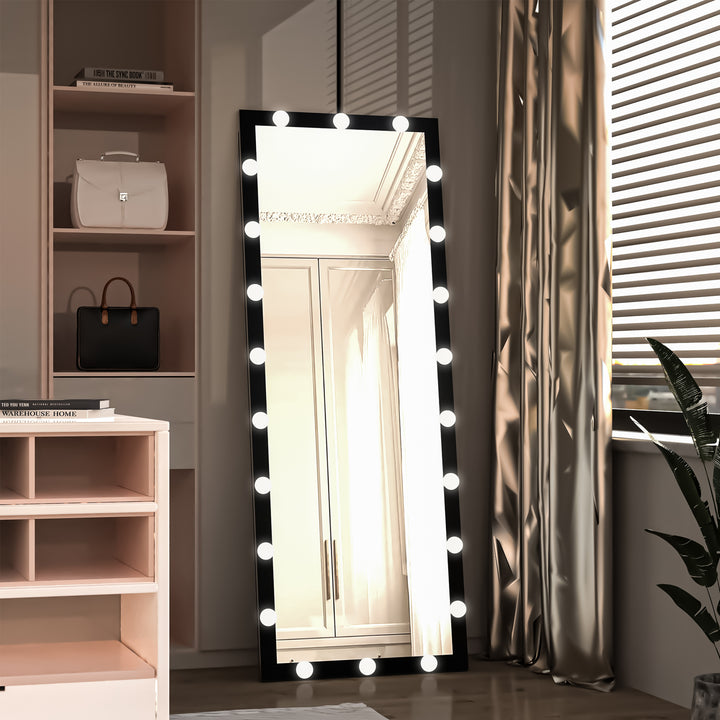 Hollywood Style Full Length Vanity Mirror With LED Light Bulbs