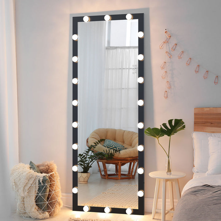 Hollywood Style Full Length Vanity Mirror With LED Light Bulbs